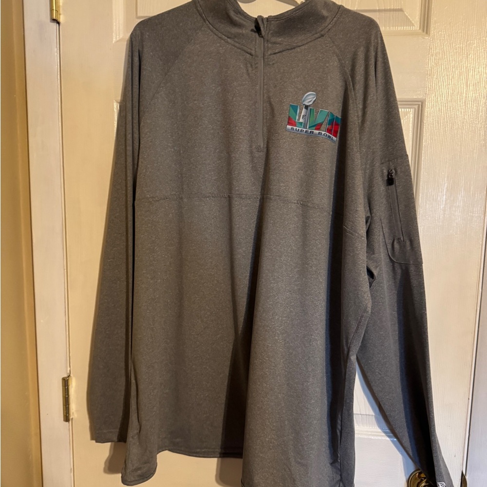 Super Bowl 57 Kansas City and Eagles quarter zip